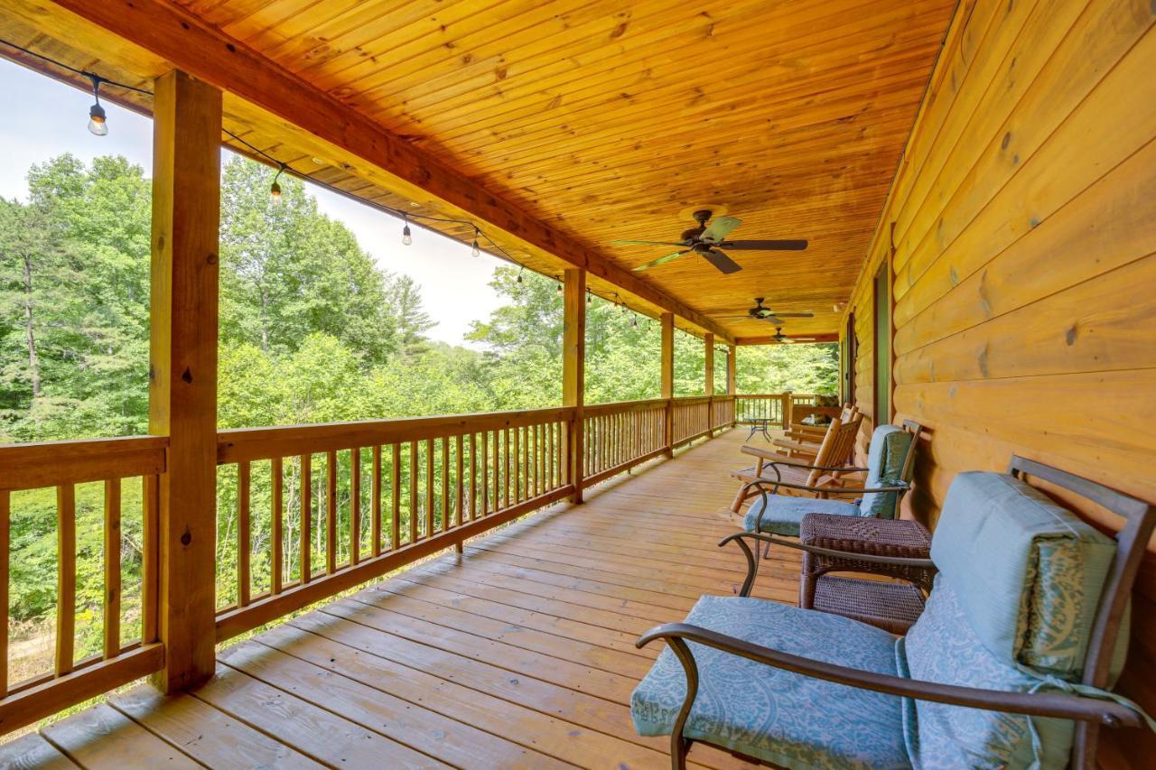 Brysons Hidden Valley Ranch - Quiet Nc Cabin! Βίλα Bryson City Εξωτερικό φωτογραφία